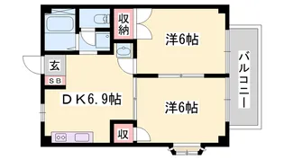 プチメゾン【1階】の間取り