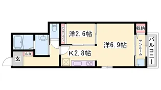 ドマーニ・MⅠ【1階】の間取り