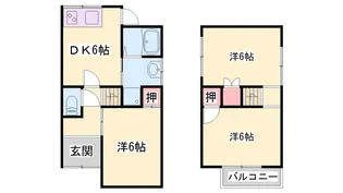 兵庫県姫路市野里【一戸建】の間取り