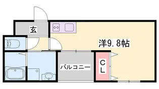 K-TSUCHIYAMA【1階】の間取り