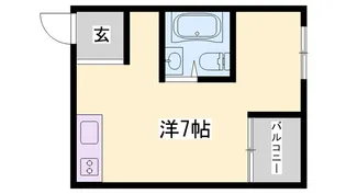 フジイビル【2-3号室】の間取り