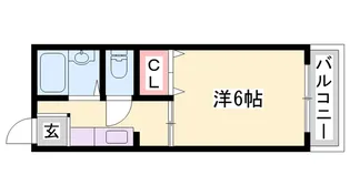アクティ峠【101号室】の間取り