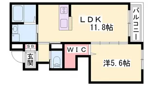 スプランドゥール【1階】の間取り