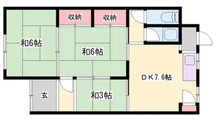 兵庫県相生市古池1【一戸建】の間取り