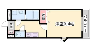 エスポア 井ノ口【2階】の間取り