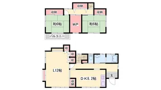 兵庫県赤穂郡上郡町山野里【一戸建】の間取り