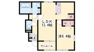 シャリティ・ベルⅠ【1階】の間取り