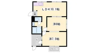 兵庫県姫路市西新在家3【一戸建】の間取り