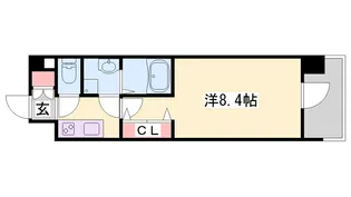 アルティザ姫路【10階】の間取り