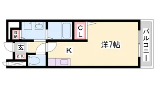 プリムローズ【2階】の間取り