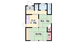 兵庫県加古川市尾上町口里【一戸建】の間取り