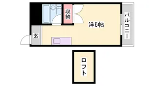 Prossimo HIMEJI【2階】の間取り