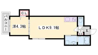 F asecia propus【3階】の間取り