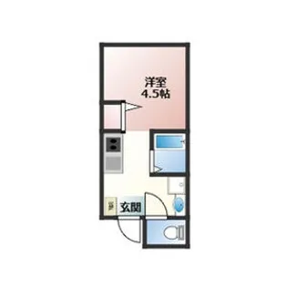 高砂竜山ビル【201号室】の間取り