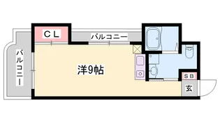 ラインビルド五軒邸メゾン山口壱番館【4階】の間取り