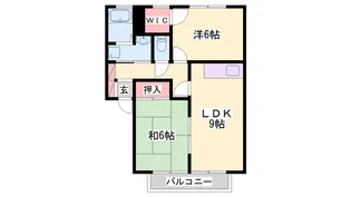 コウジィーコートK【2階】の間取り