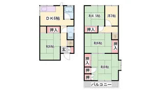 兵庫県加古郡播磨町北本荘2丁目【一戸建】の間取り