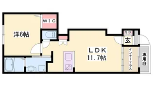 ライラック【1階】の間取り