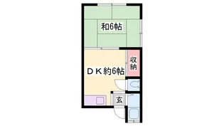 竹の荘【201号室】の外観