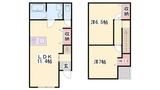 verite【1階】の間取り