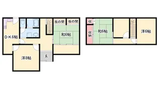 兵庫県姫路市東辻井3【一戸建】の間取り