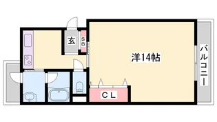 溝口マンション【21号室】の間取り