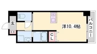 インタービレッジ高岡駅前【1階】の間取り