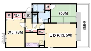 パーム・コート【1階】の間取り