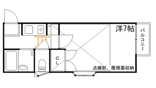 ノーブル青山Ⅰ【101号室】の間取り