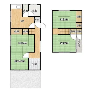 兵庫県西脇市和田町【一戸建】の間取り