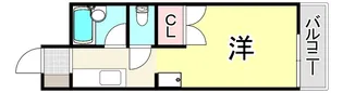 メゾン立花【206号室】の間取り