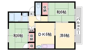 ルミエールA【102号室】の外観