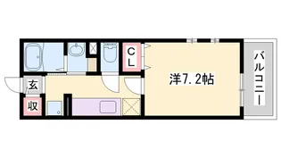 ハートフル千代田【1階】の間取り