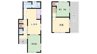 兵庫県加古郡播磨町宮西1【一戸建】の間取り