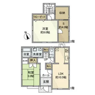 兵庫県加古川市平岡町一色【一戸建】の間取り