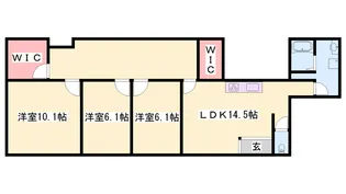 末広神和ビル【103号室】の間取り