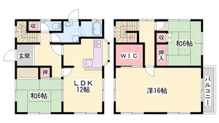 兵庫県加古川市平岡町土山【一戸建】の間取り