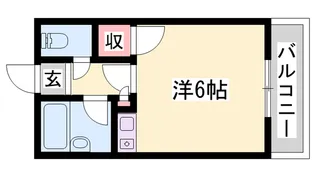 ラポール・中津【201号室】の間取り