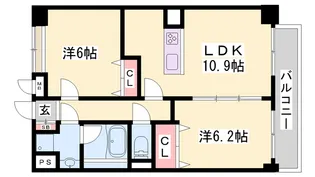プレミア【1階】の間取り