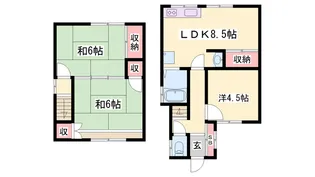 兵庫県加古川市野口町北野【一戸建】の間取り