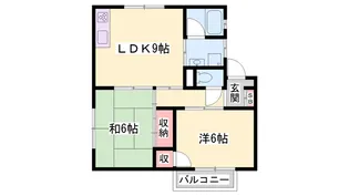 シャルム氷丘【101号室】の間取り