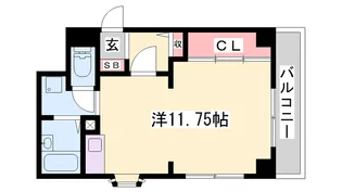 エーデル宝殿【3階】の間取り
