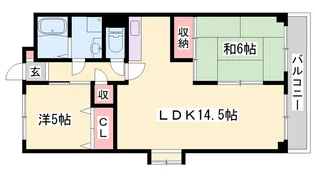 フォレスト壱番館【1階】の間取り