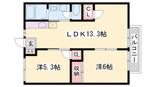 ファミールハウス【1階】の間取り