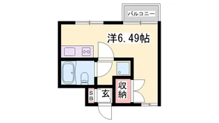 プレアール姫路龍野町【3階】の間取り