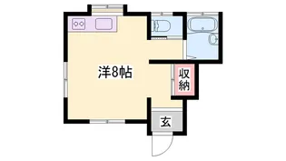 プリマベーラはりま勝原【1F号室】の間取り