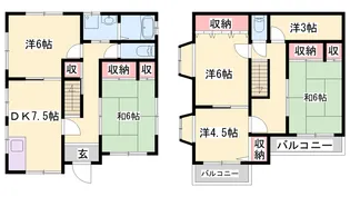 兵庫県加古郡稲美町国岡【一戸建】の間取り