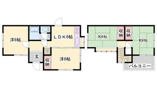 兵庫県加古川市野口町【一戸建】の間取り