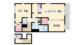 テネラメンテ【2階】の間取り