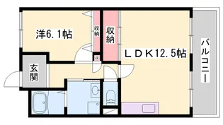 泉マンション【203号室】の間取り